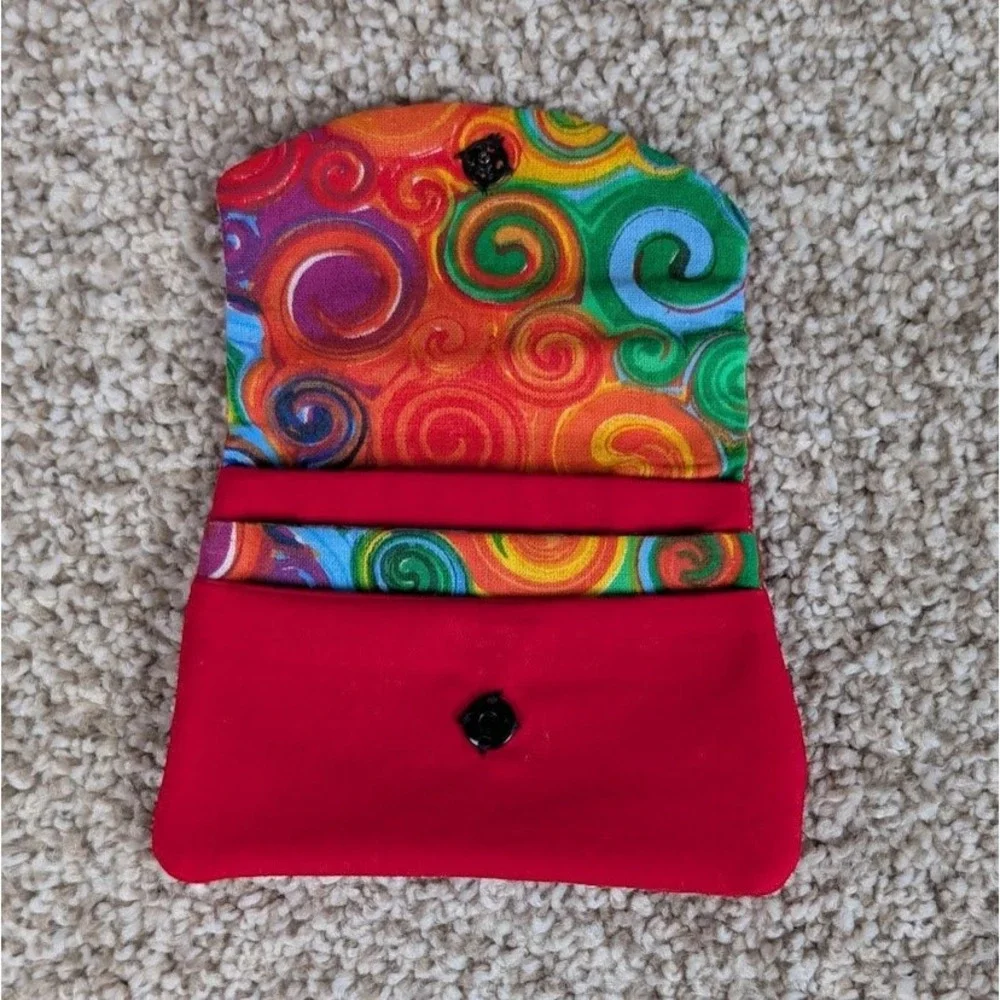Handmade fabric pocket